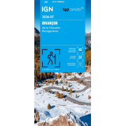 Briancon Serre-Chevailer Montgenévre 3536OT Top25 IGN